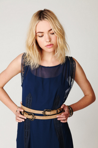 Celtic Double Buckle Waist Belt