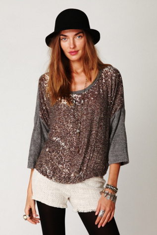 Dolan Sequin Pullover