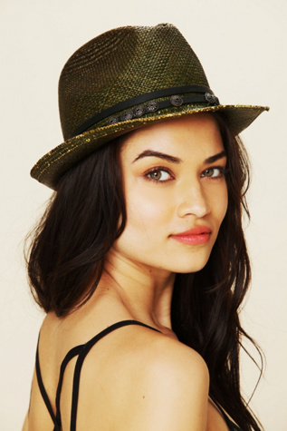 Ombre Straw Hat