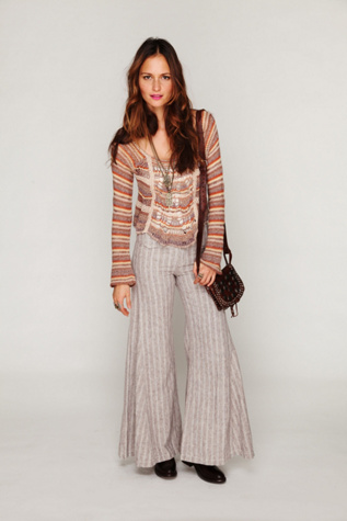 Open Stitch Multicolor Pullover