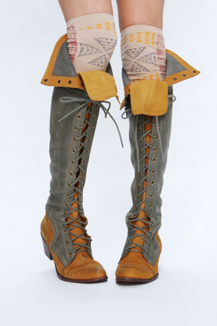 Aztec Tall Sock