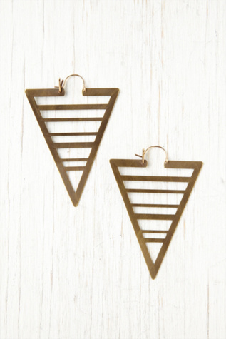 Spear Drop Earrings