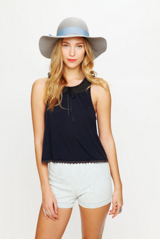 Textured Jacquard Retro Short