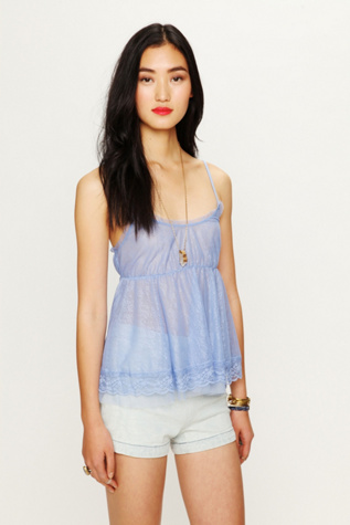All Over Lace Babydoll Top