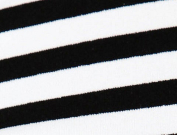 Black / White Stripe