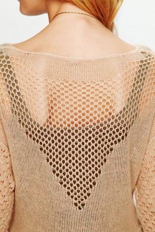 Web Textured Pullover