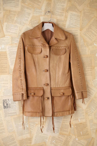 Free People Vintage Leather Jacket in vintage-jackets