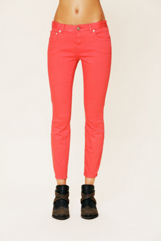 Colored Ankle Crop