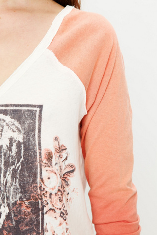 We The Free Zevon Baseball Tee
