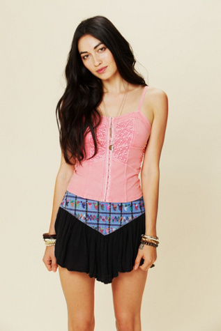 Guipil Asteria Mini Skirt