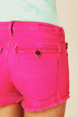 Bright and Bold Cutoff Shorts