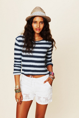 Beachy Stripe Pullover