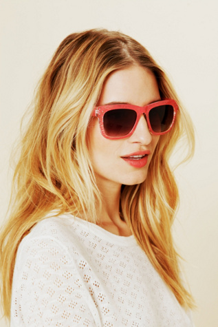 Lace Print Sunglasses