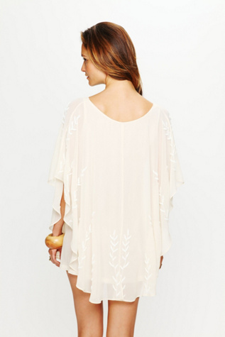 Pointed Cape Dress