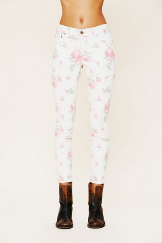 Printed Ankle Skinny