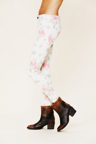 Printed Ankle Skinny