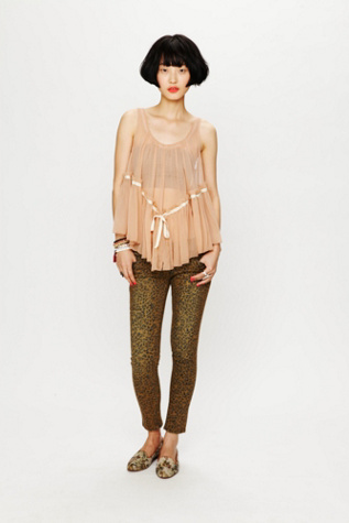 Printed Ankle Skinny