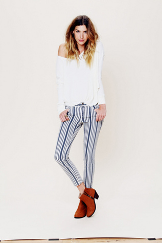 Printed Ankle Skinny