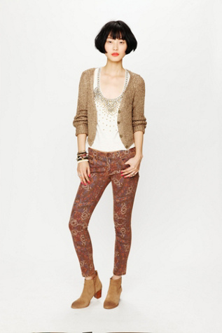 Printed Ankle Skinny