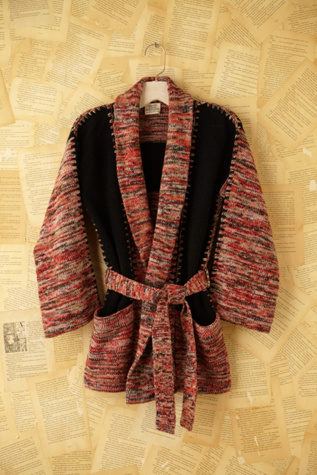 Vintage Wrap Sweater