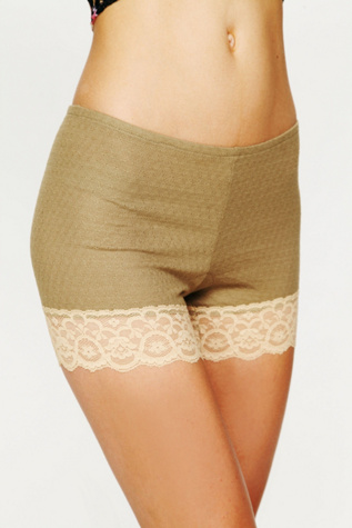 Pointelle Bike Short in fp-body