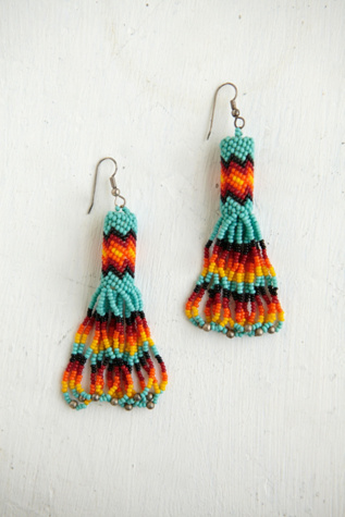 Vintage Beaded Earrings