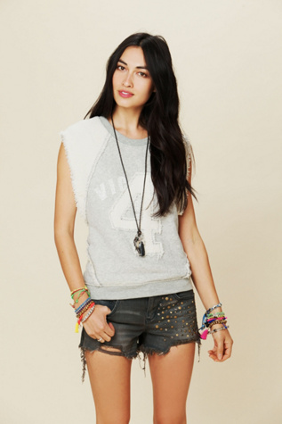 Golden Hippie Studded Cutoff Shorts
