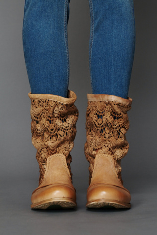 Crochet Slouch Boot