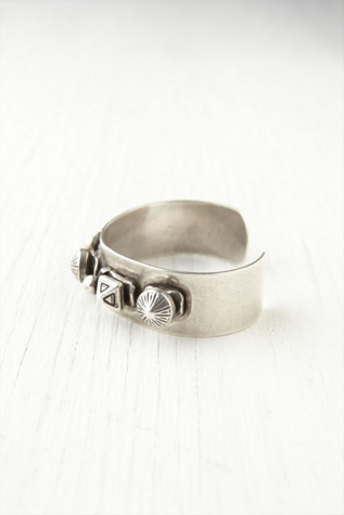 Studded Silver Cuff