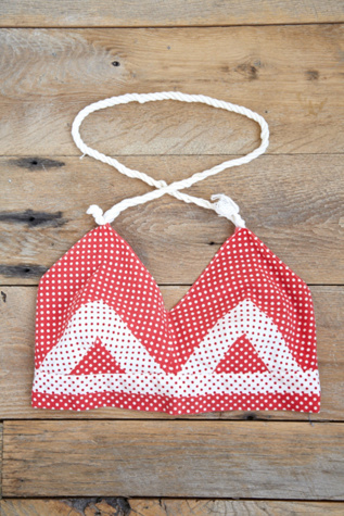 Vintage Tie Top
