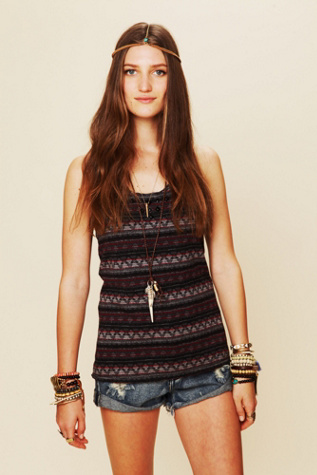 Ethnic Jacquard Tunic