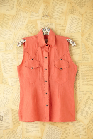 Vintage Western Button Down