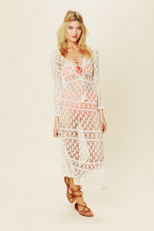 To The Max Crochet Dress