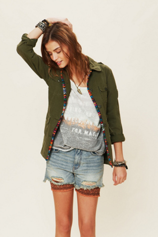 FP ONE Smocked Bike Shorts