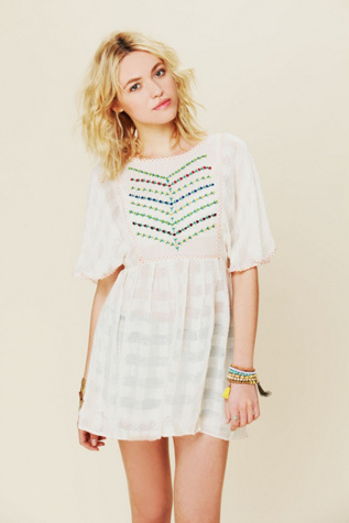 FP New Romantics Embroidered Tunic