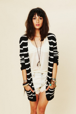 Stripe Cardigan