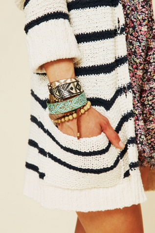 Stripe Cardigan