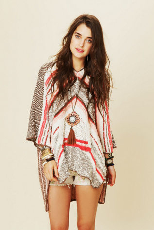 Rising Tides Hooded Poncho
