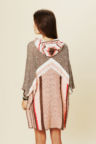 Rising Tides Hooded Poncho