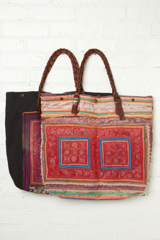 Tribal Brocade Tote