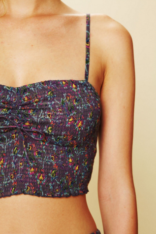 FP ONE Smocked Printed Crop