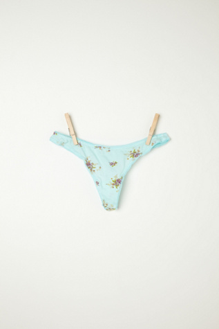 Organic Printed Thong