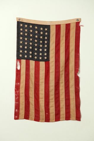 Vintage 48 Star Stitched American Flag in vintage-loves-objects