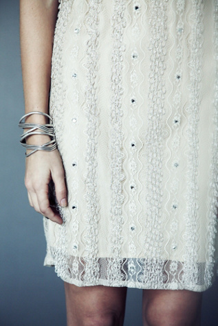 Embellished Shift Dress
