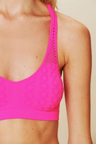 Fishnet Racer Back Bra