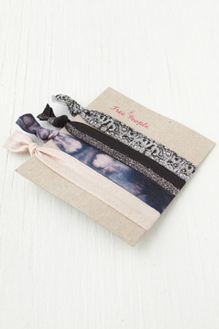 Elastic Printed Hair Ties
