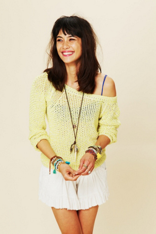 Marl Yarn Pullover