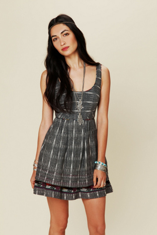 FP New Romantics Weather Vane Ikat Dress