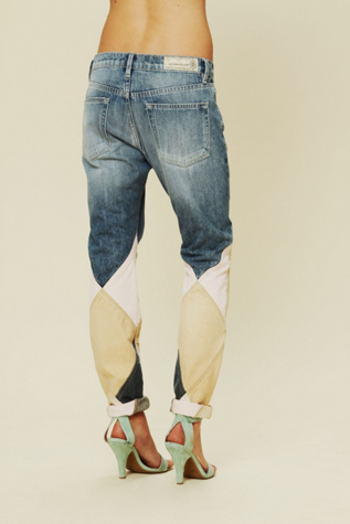 BLUE PATCHWORK