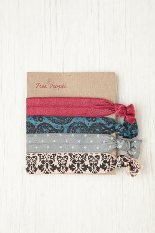 Elastic Printed Hair Ties